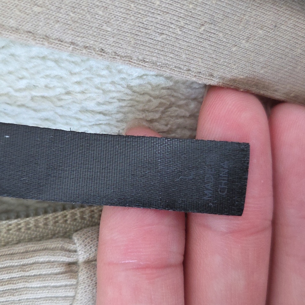 Fabletics Beige Quarter Zip - Picture 3 of 3